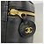Vanity Chanel Bicolor Leder Kosmetiktasche Schwarz - Ansicht 12