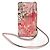 Pouch per telefono Vara Salvatore Ferragamo JP-22 0381 Rosa Rosso Bianco sporco