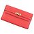 Hermès Kelly Lange Geldbörse in Rose Jaipur Pink