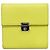 Hermès Billetera trí-fold Hermes Click 12 Amarillo