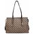 Borsa Tote Chelsea Damier Louis Vuitton N51119 Ebano per Donne Damier ebene