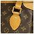 Borsa Louis Vuitton Monogram Palermo PM Marrone - vista 11