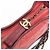Borsa a spalla in pelle per donna Chanel Gabriel De Chanel Small Rosa Bordò - vista 8