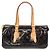 Borsa a Spalla Rosewood Avenue in Monogram Vernis di Louis Vuitton Bordò
