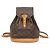 Louis Vuitton Monogram Montsouris MM M51136 Damen Rucksack Braun