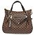 Evora Borsa Louis Vuitton Damier Évora MM Marrone Damier ebene - vista 13