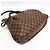 Evora Borsa Louis Vuitton Damier Évora MM Marrone Damier ebene - vista 5