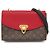 Borsa a Spalla Saint Placide Monogram Louis Vuitton Marrone Rosso