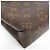 Borsa a Spalla Saint Placide Monogram Louis Vuitton Marrone Rosso - vista 4