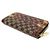 Zippy Geldbörse Damier Trompe-L'Oeil Louis Vuitton M63490 Braun Rot - Ansicht 3