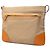 Borsa a tracolla Prada in tela beige con logo - vista 2
