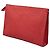Clutch in tela rossa Saint Laurent Rosso - vista 2
