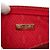 Clutch in tela rossa Saint Laurent Rosso - vista 5