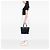 Chanel Blaue mittlere gesteppte Canvas Paris Biarritz Tasche Marineblau - Ansicht 7