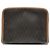 Dior schwarze beschichtete Canvas-Tasche mit Wabenmuster