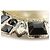 Spilla in metallo Coco Mark di CHANEL con strass Nero Argento - vista 5