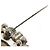 Spilla in metallo Coco Mark di CHANEL con strass Nero Argento - vista 7