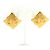Orecchini a clip in oro Chanel Coco Mark D'oro