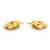 Orecchini a clip in oro Chanel Coco Mark D'oro - vista 3