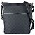 Borsa a Spalla Gucci in Tela e Pelle GG Nero