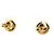 Orecchini My Mix Stud di Louis Vuitton Bianco D'oro - vista 2