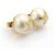 Orecchini My Mix Stud di Louis Vuitton Bianco D'oro - vista 3