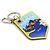 Portachiavi Charm Louis Vuitton Marrone Nero Blu Giallo