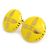 Orecchini in metallo con clip Coco Mark di Chanel D'oro Giallo - vista 2