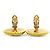 Orecchini in metallo con clip Coco Mark di Chanel D'oro Giallo - vista 6