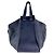 Borsa a mano in pelle Hammock Loewe in blu navy - vista 3