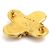 Spilla in metallo dorato Coco Mark di CHANEL D'oro - vista 4