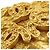 Spilla in metallo dorato Coco Mark di CHANEL D'oro - vista 7