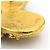 Spilla in metallo dorato Coco Mark di CHANEL D'oro - vista 9