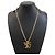 Collana Quadrata Louis Vuitton D'oro - vista 7