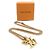Collana Quadrata Louis Vuitton D'oro - vista 8