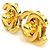 Orecchini a clip in oro Chanel Coco Mark D'oro - vista 3