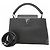 Borsa Louis Vuitton Taurillon Capucines PM Nero