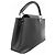 Borsa Louis Vuitton Taurillon Capucines PM Nero - vista 2