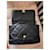 Borsa a tracolla Chanel Maxi 19 Nero  - vista 3