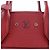 Borsa City Steamer PM Louis Vuitton Rosso - vista 14
