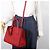 Borsa City Steamer PM Louis Vuitton Rosso - vista 20