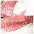 Borsa Tote Hippo MM Louis Vuitton Rosa Bianco Crudo Corallo - vista 19