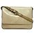 Borsa a spalla in pelle beige Prada - vista 2