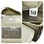 Borsa a spalla in pelle beige Prada - vista 4