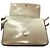 Borsa a spalla in pelle beige Prada - vista 6