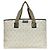 Borsa tote in PVC e pelle beige e bianca Gucci Bianco - vista 2