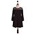 Schwarzes Spitzenkleid Sandro