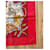Hermès Foulard di Seta Cavalieri d'Oro Marrone Bianco Rosso Verde Gold hardware  - vista 6