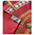 Hermès Foulard di Seta Cavalieri d'Oro Marrone Bianco Rosso Verde Gold hardware  - vista 9
