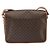 Céline Celine Vintage Macadam Canvas and Leather Marrone - vista 2